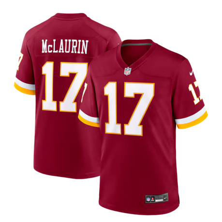 Men Washington Commanders #17 McLaurin red Nike NFL 2026 Alternate Game Jersey 0417002->washington commanders->NFL Jersey